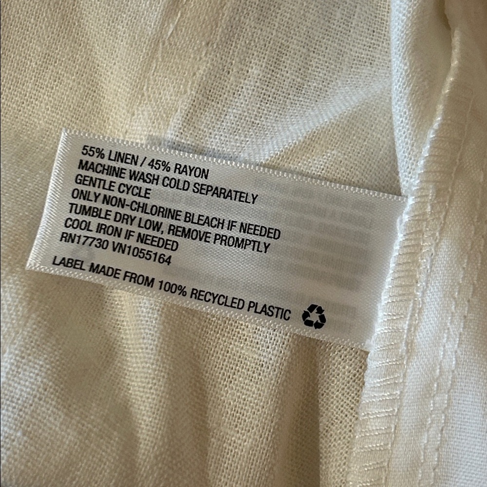 NWT a new day Women's Plus Size Linen Pants - Picture 6 of 6